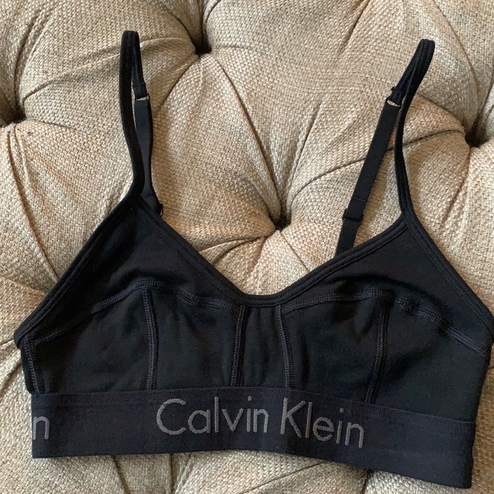 CK sports bra